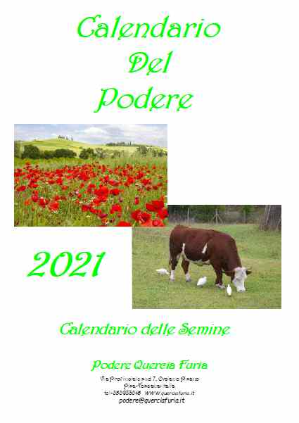 Calendario delle Semine